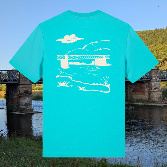 "The Tweed Bridge, Innerleithen" T-Shirt