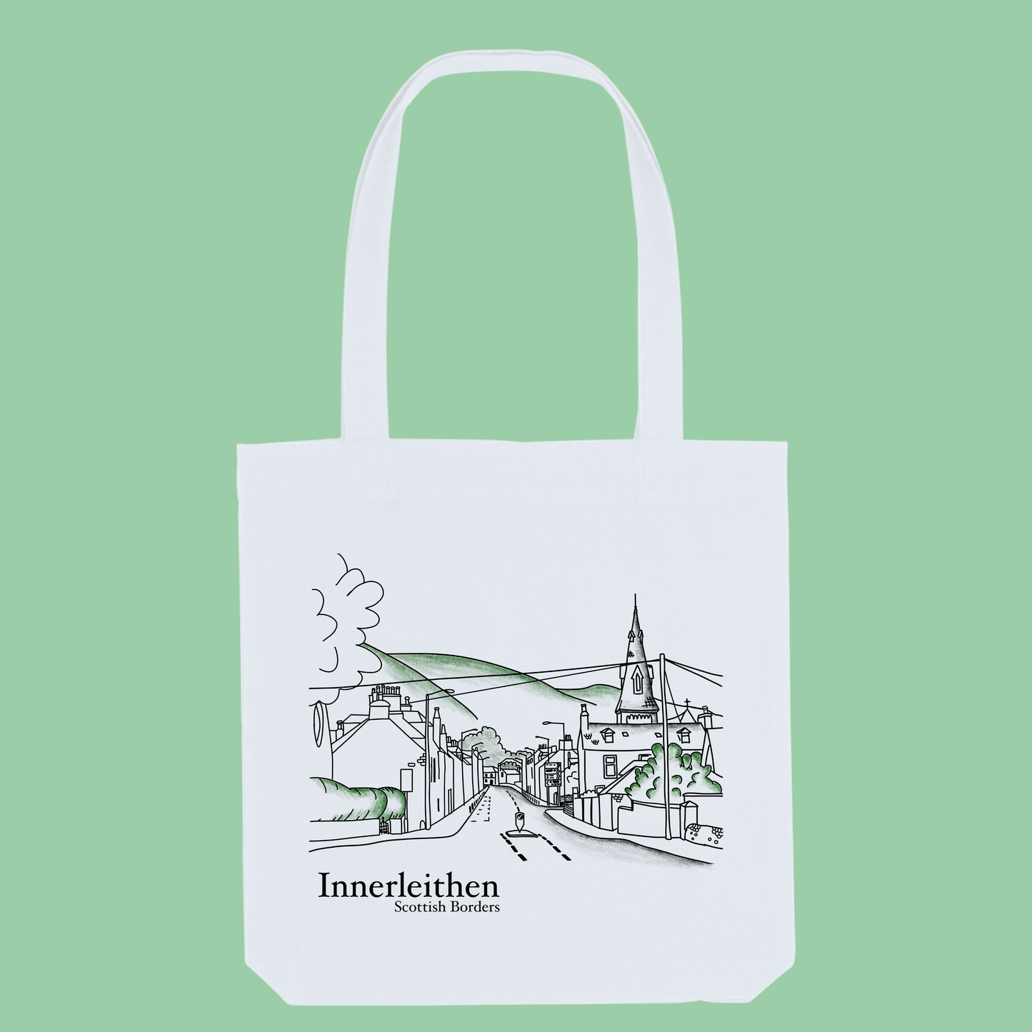 Innerleithen High St Tote Bag