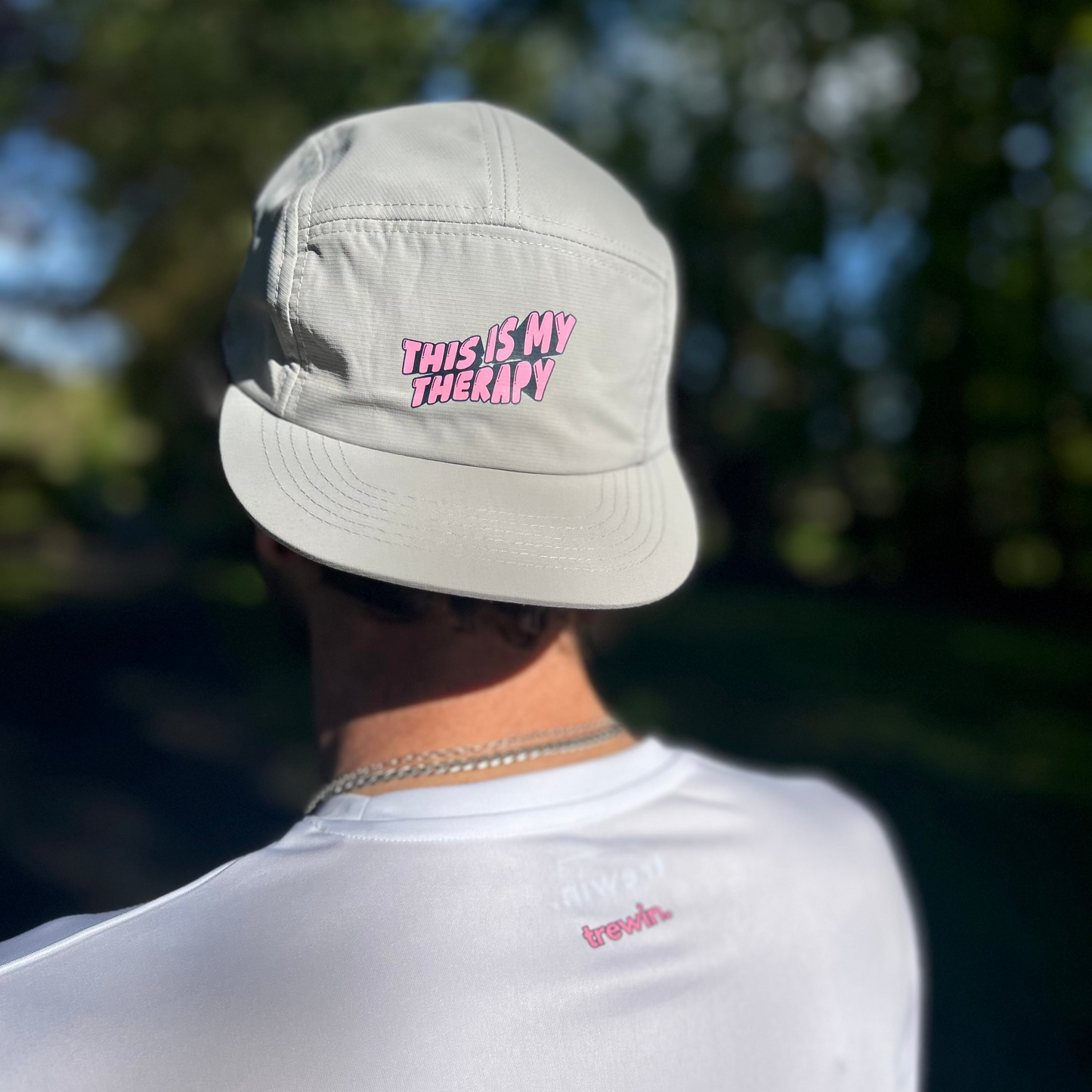 "This is my Therapy" 5-Panel Cap