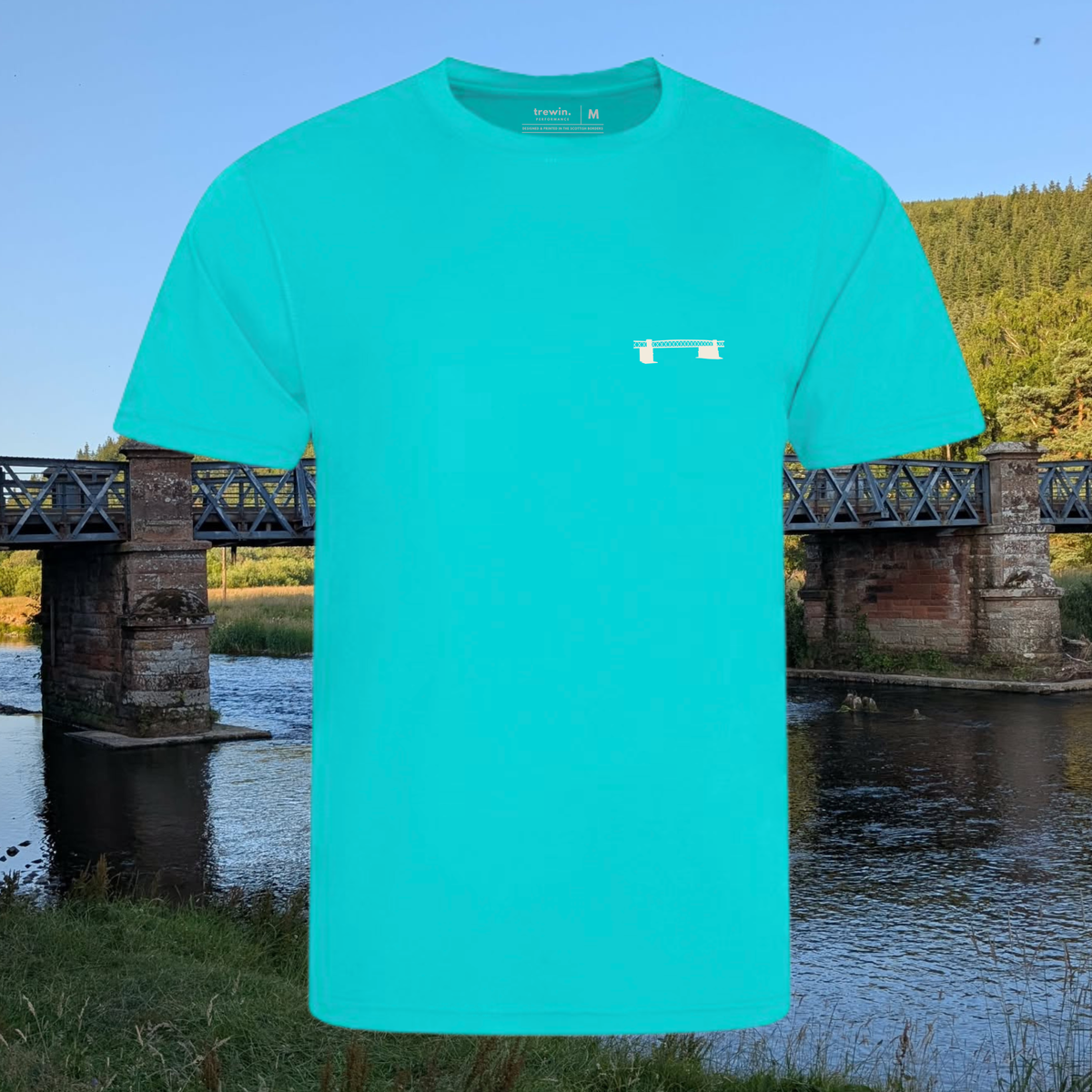 "The Tweed Bridge, Innerleithen" T-Shirt