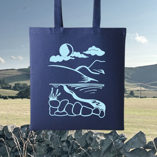 "Fields of Innerleithen" Tote Bag
