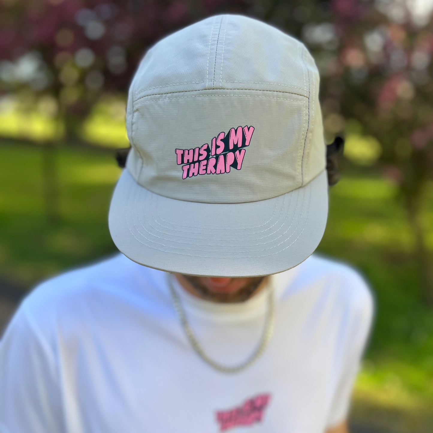 "This is my Therapy" 5-Panel Cap