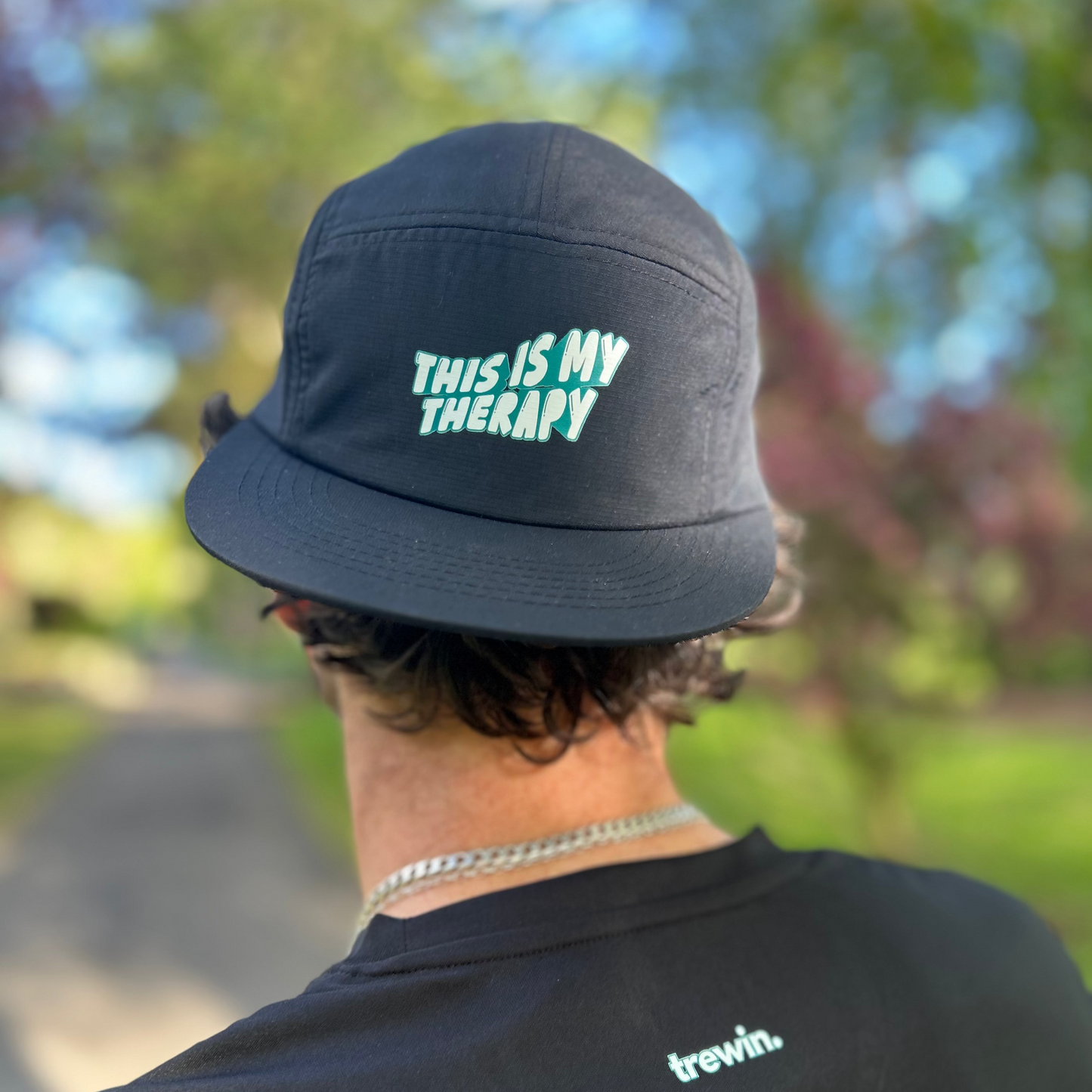 "This is my Therapy" 5-Panel Cap