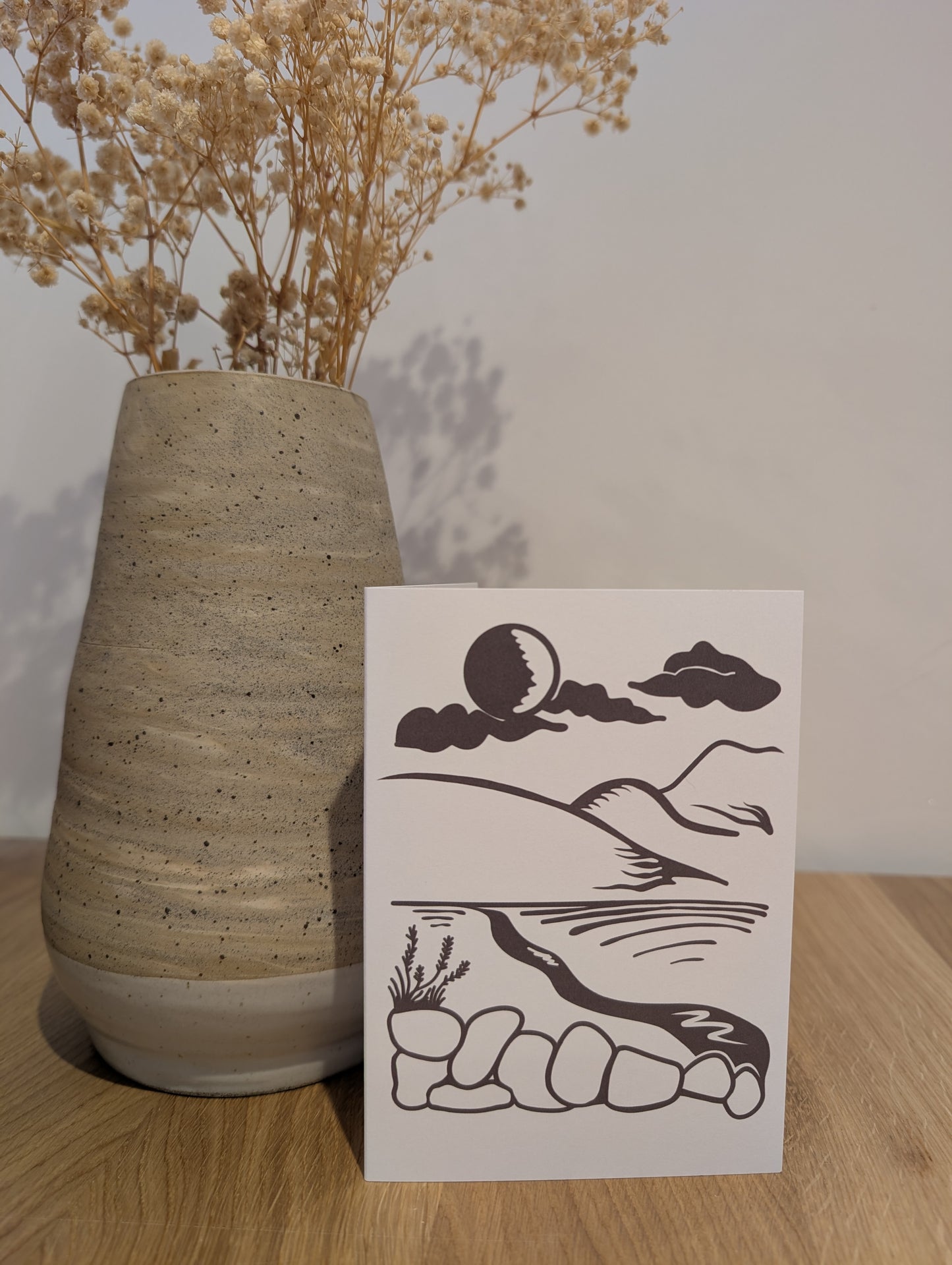 "Fields of Innerleithen" Greeting Card